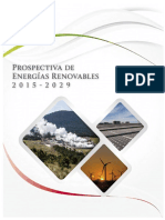 Prospectiva Energias Renovables-2015 2029