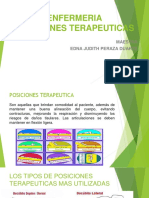 Posiciones terapéuticas y signos vitales