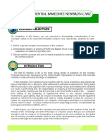 NCM 107A Pedia Week 2-3 EINC and Complete Assessment of A Newborn