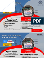 Poster Diklat Sertifikasi 2023