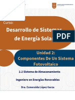 2.2 Sistema de Almacenamiento