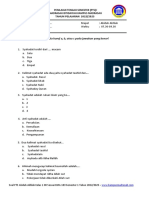 Soal Pts Akidah Akhlak Kelas 1