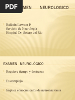 Examen Clinico Neurologico