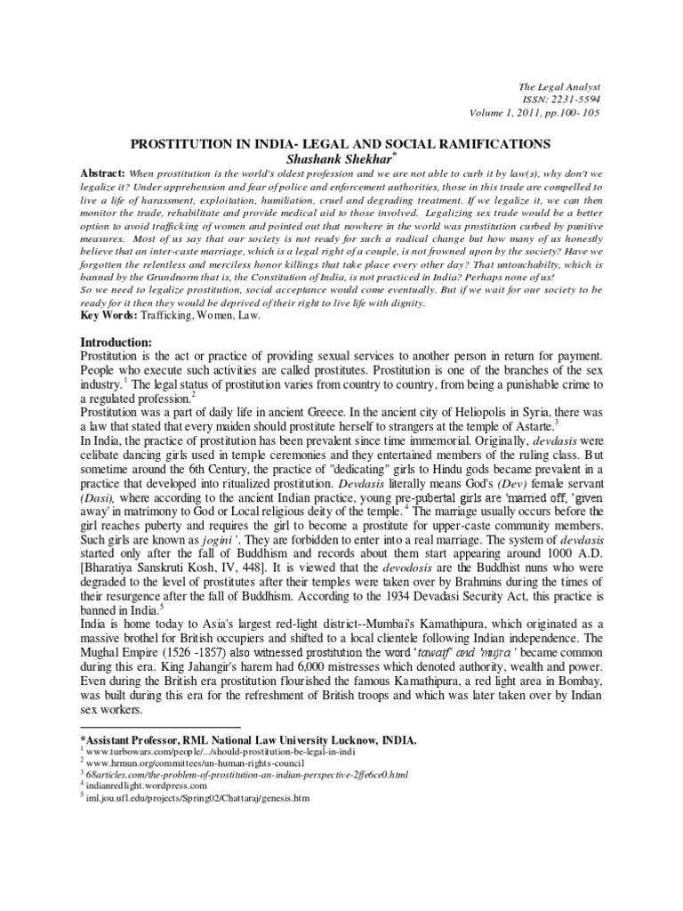 prostitution-in-india-legal-and-social-ramifications-by-shashank