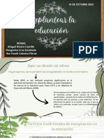 Plantear La Educación