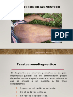 Cronotanatodiagnostico y Autopsias