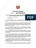 Proyecto de Decreto Supremo LMP Ladrillos PDF