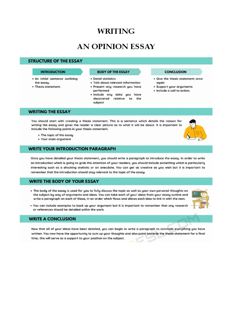 writing an essay pdf