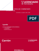 Semana 03 Nivel de Comprension Lectora Inferia-Verdadero