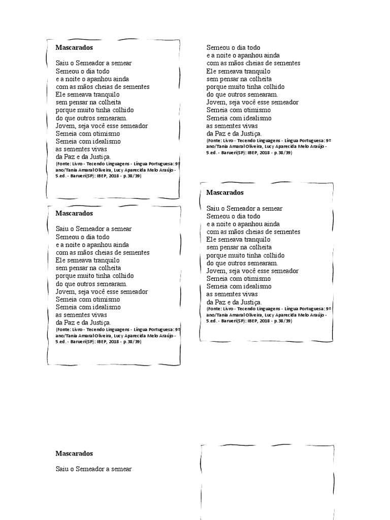 Mascarados | PDF