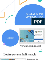 Sosialisasi Myunimerz Mahasiswa