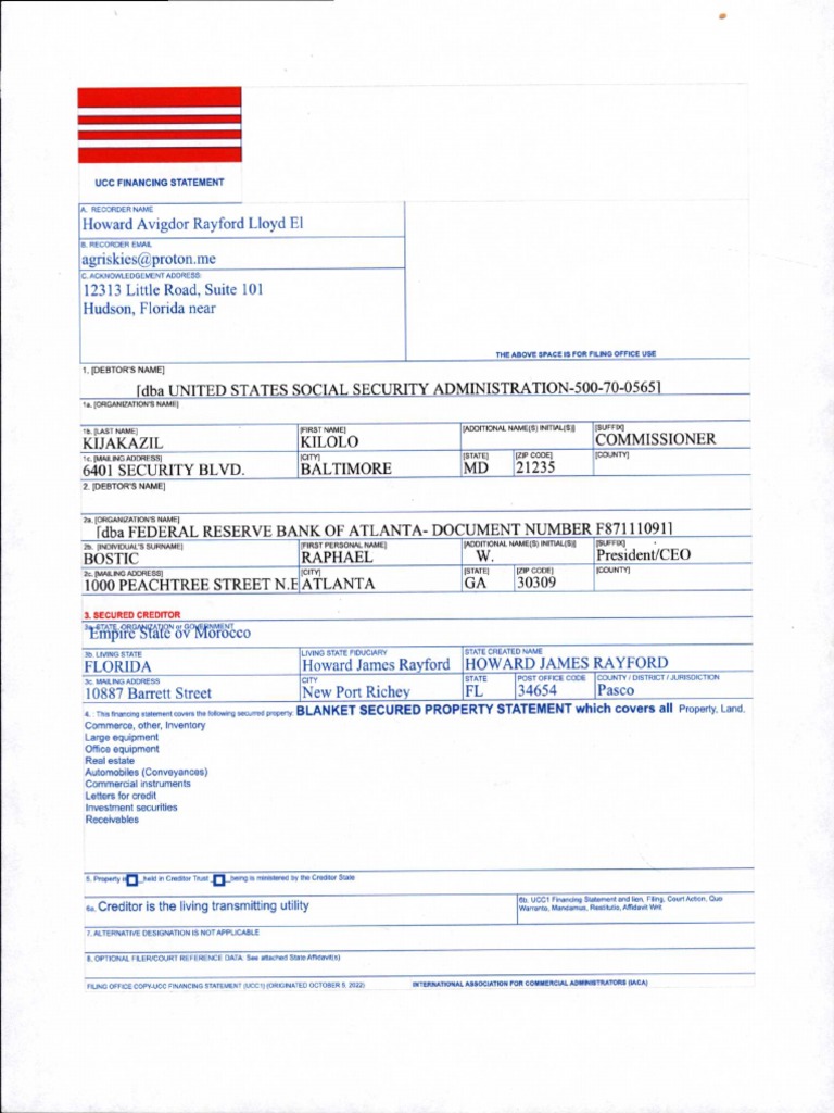 Ucc1 Lien Federal Reserve Bank Atlanta PDF