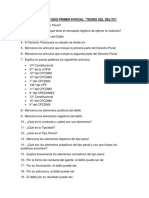 Guía de Estudio Primer Parcial - Teoría Del Delito