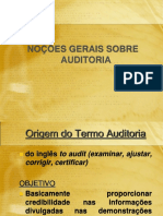 Noções Gerais Auditoria