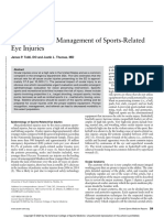 Evaluation and Management of Sports Related Eye.9