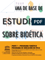 Introducción - Programa de Base de Estudios de Bioética