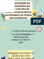 (Des) Construção Da