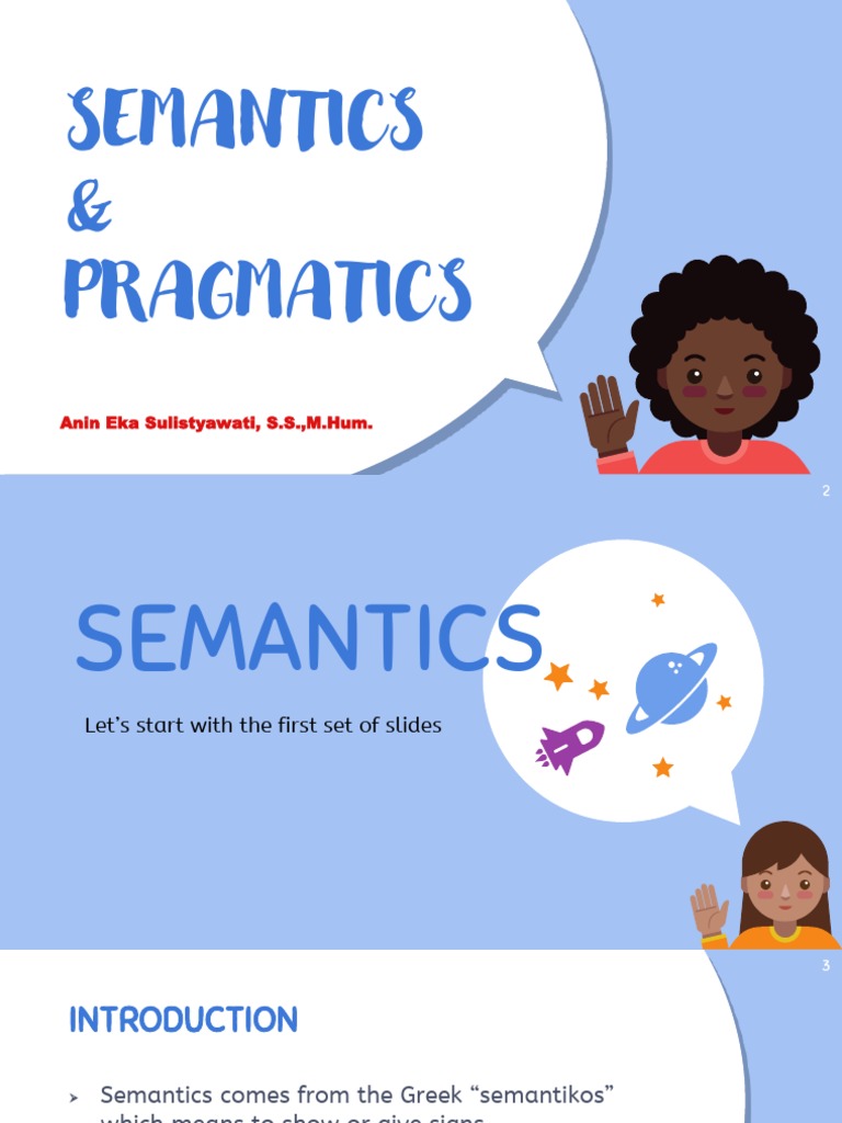 Linguistics: Semantics & Pragmatics | PDF | Cognition | Systems Science