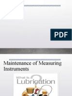 Maintenance of Instruments3