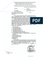 Surat Permintaan Data Izin TDUP Data Statistik Dan Usaha Pariwisata Tahun 2022