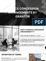 Service Concession Agreement by Grantor
