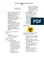 Laboratory Biosafety and Biosecurity Concepts