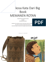 Daftar Kosa Kata Dari Big Book Panen Rotan Karya Bu Heppi