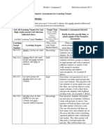 Brethour Module 2 Assignment 2 Creating Formative Assessments