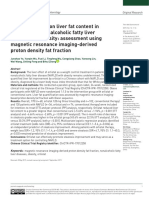 Effect of Orlistat On Liver Fat Content in Patients With Nonalcoholic Fatty Liver Disease With Obesity - Assessment Using Magnetic Resonance Imaging-Derived Proton Density Fat Fraction