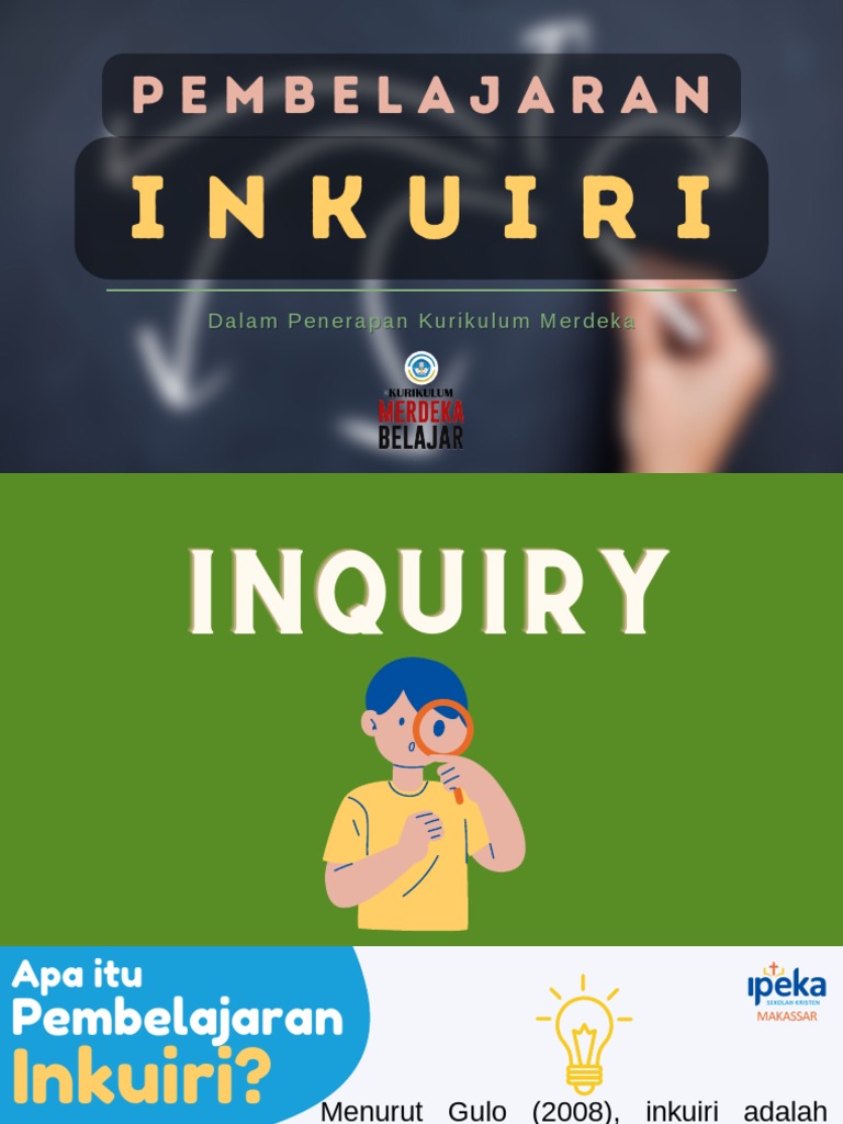 Pembelajaran Inkuiri dalam Kurikulum Merdeka | PDF
