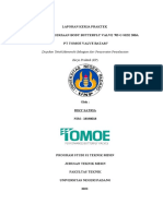 Laporan Kerja Praktek Pt. Tomoe Valve Batam-1