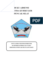 Buku Absensi Ekskul Silat