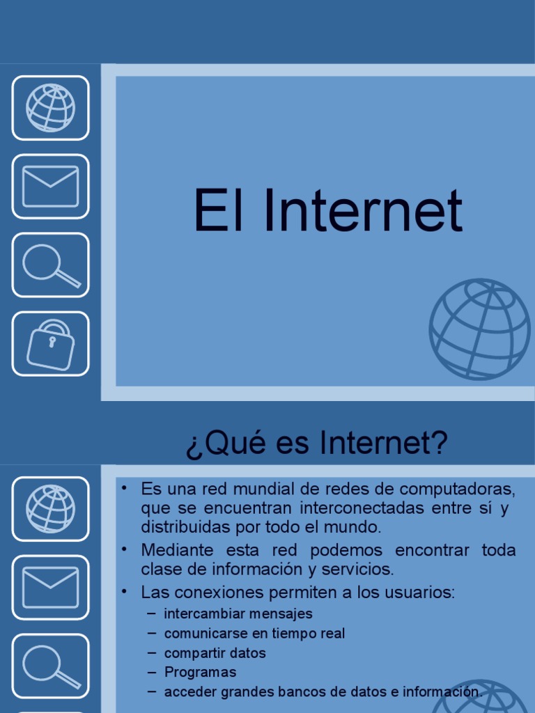 Introducción al Internet y sus Conexiones | PDF | Internet | Red mundial