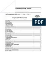 Compensation Pay Mix Template