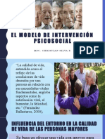 El Modelo de Intervención Psicosocial Adulto Mayor