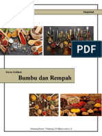 Handout Bumbu Dan Rempah