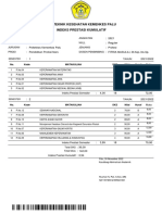 Rekaman Nilai 30 November 2022