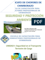 Unidad 1 - Seguridad en El Transporte Terrestre de Carga Primera Parte