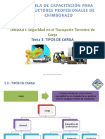 Unidad 1 - Seguridad en El Transporte Terrestre de Carga Segunda Parte