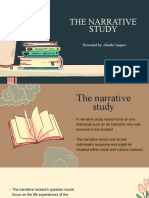 Narrative Study Chapter 11