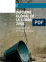 Informe Global de La Corrupcion AGUA