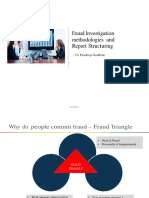 Investigation Methodologies Report Structuring
