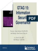 013a - GTAG 15 - Information Security Govern - Webinar Slide (June 2010)
