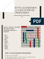 Construye Algoritmos para La Solución de Problemas