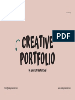 Colorful Minimal Creative Portfolio - Presentation
