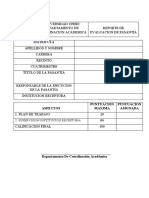 Formulario Pasantia