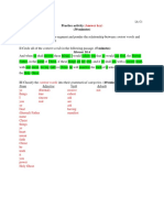 Practice l6 c1 Word Types Key