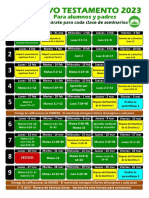 Cronogramas Seminarios NT Alumno 2023 - 1 Período