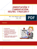 Implementación y Documentación de La Norma 17025 - Manuel Blanco - Presentacion