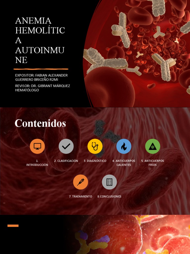 Anemia Hemolítica Autoinmune | PDF | Anticuerpo | Inmunología